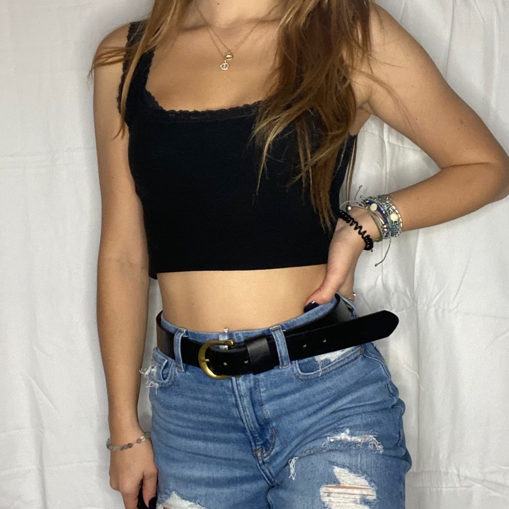 American Eagle Navy Tank Top